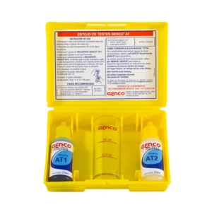 Estojo de Teste Alcalinidade Total Piscina Genco
